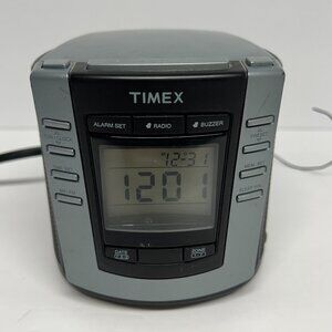 Timex T301B Digital Tuning Alarm Clock AM FM Radio